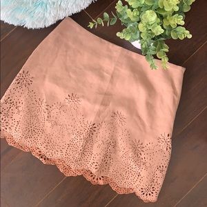 Forever 21 Tan mini skirt